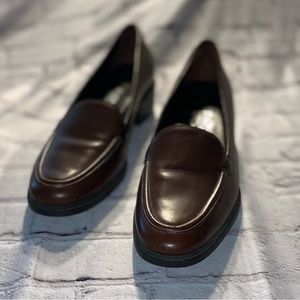 Salvatore Ferragamo Tiscio Leather Loafers Size 9D